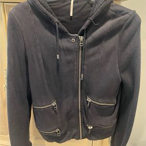 Lightweight free people jacket. Like a sweatshirt type jacket.
